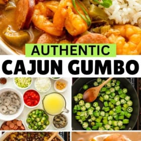 Authentic cajun gumbo is made in a few simple steps with fresh ingredients.